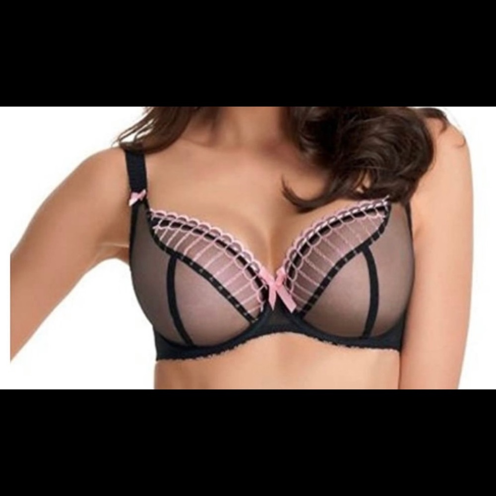 Freya 34F Shear Arabella Plunge Bra